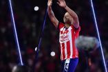 'Chicharito' Hernández en su presentación con Chivas.