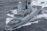 Buque HMS Diamond que intentaron atacar los hutíes en el mar Rojo