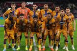 Jugadores de Atlético San Luis previo a partido de la Liga MX.