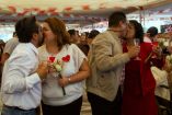 Bodas comunitarias por el 14 de febrero, día del amor y la amistad.