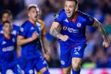 Rodolfo Rotondi celebra gol con Cruz Azul en la Jornada 6 del Clausura 2024.
