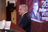 El presidente Andrés Manuel López Obrador en su conferencia mañanera