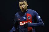Kylian Mbappé jugando la Copa de Francia con PSG.