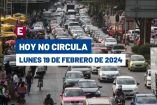 Hoy No Circula lunes 19 de febrero de 2023 en CDMX y Edomex,