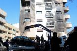 Ataque contra un edificio residencial en Damasco. (Reuters)