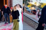 Suegra sabotea boda y arruina el vestido de la novia en plena misa