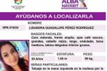 Activan Protocolo Ambar para localizar a Lisandra Guadalupe; está a días de dar a luz