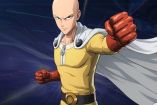 Saintama con uniforme amarillo y capa en One-Punch Man