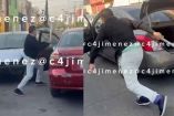 Automovilista enfurecido ataca brutalmente a conductor de Didi en Nezahualcóyotl