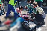 La mujer fue trasladada al hospital ISSSTE Hospital Regional 1° de Octubre, tuvo que ser operada de emergencia, pues se le tuvo que amputar la pierna izquierda.