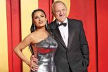 Salma Hayek, con su esposo, François-Henri Pinault.