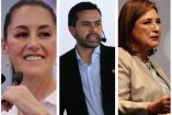 Candidatas y candidato a la Presidencia