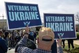 Soldados estadunidenses veteranos apoyando a Ucrania.