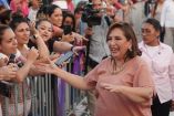 La candidata a la Presidencia de la coalición Fuerza y Corazón por México, Xóchitl Gálvez