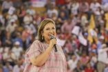 Yo si acabaré con el huachicoleo, promete Xóchitl Gálvez desde Hidalgo