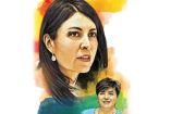 Ilustración de Victoria Rodríguez Ceja, gobernadora de Banxico e Irene Espinosa, subgobernadora.