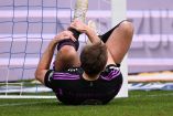 Harry Kane se duele en partido de Bayern Múnich.