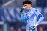 Guillermo Ochoa se lamenta tras derrota con Estados Unidos en Nations League 2024.