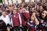 Santiago Nieto en mitin en Querétaro