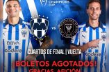 El miércoles 10 de abril en punto de las 20:30 horas se enfrentarán Monterrey y Inter Miami en el Estadio BBVA.