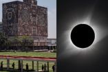 Eclipse solar en la UNAM.