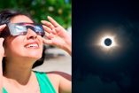 Se recomienda que el eclipse sea observado sólo durante unos segundos 