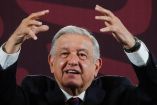 López Obrador en Palacio Nacional