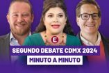 Segundo Debate Chilango el enfrentamiento entre Brugada, Taboada y Chertorivski