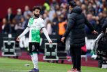 Salah y Klopp