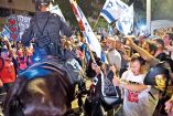 En Tel Aviv y Jerusalén, las protestas de la sociedad contra el gobierno se mantienen. Fotos: AFP
