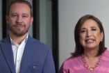 Xóchitl Gálvez y Santiago Taboada se unen para grabar un video