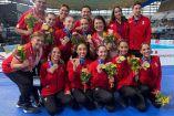 México se colgó oro en prueba técnica y modalidad acrobática.
