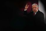 López Obrador en Palacio Naiocnal