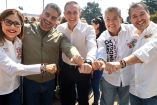 Omar García Harfuch, candidato a senador, reconoció seguridad en Cuajimalpa.