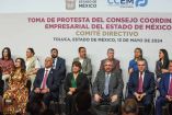 Delfina Gómez, tomó protesta a los integrantes del Consejo Coordinador Empresarial del Estado de México CCEM, encabezado por Germán Jalil Hernández