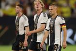 Jugadores de Alemania tras finalizar un partido.