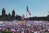 95 mil personas acudieron al Zócalo de la CDMX, Marea Rosa.