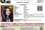 Familiares de Asstrid Yamileth Cordero Moreno, de 16 años, desaparecida en Monterrey