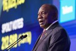 Cyril Ramaphosa, presidente de Sudáfrica. (Reuters)