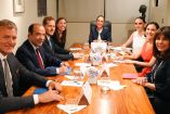 Claudia Sheinbaum, virtual presidenta electa de México, recibió la visita de Kathryn McLay, presidenta y CEO de Walmart Internacional