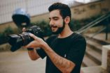 Fotografo tomando varias imagenes 