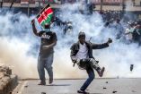 Miles de manifestantes protestan contra el aumento de impuestos en Kenia. (AFP)