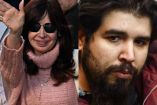 expresidenta argentina Cristina Kirchner a lado de  Fernando Sabag Montiel quien intentó matarla.