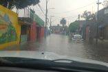 Pega lluvia intensa al oriente de la CDMX.