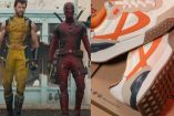 Deadpool y Wolverine en tráiler y tenis Panam blancos con naranja