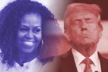 Michelle Obama sería la única candidata que podría abatir con comodidad a Trump. (Reuters)