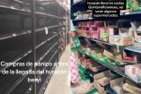 VIDEOS: Reportan supermercados casi vacíos por la inminente llegada del huracán Beryl