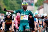 Biniam Ghirmay ganó la octava etapa del Tour de Francia 2024 (Reuters)