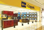 Fachada de una tienda de Coppel.