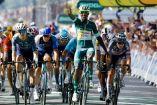 Biniam Girmay ganó la etapa 12 del Tour de Francia 2024 (Reuters)